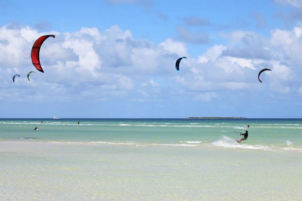 kitesurfing na kubie funsurf
