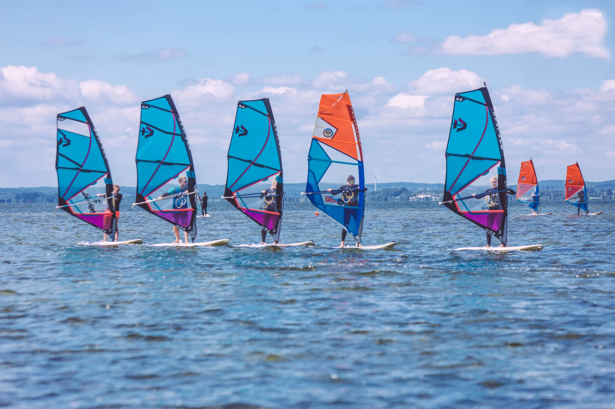 Zajęcia grupowe windsurfing