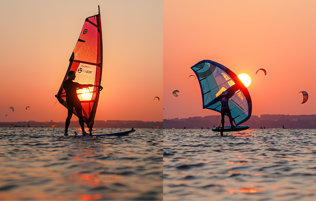 Windsurfing vs. Wingfoil – co wybrać i dlaczego? Porównaj ofertę windsurfingową i wingfoilową (1)
